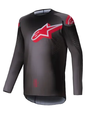 2025 Alpinestars SuperTech Lipan Jersey Smoke Bright Red