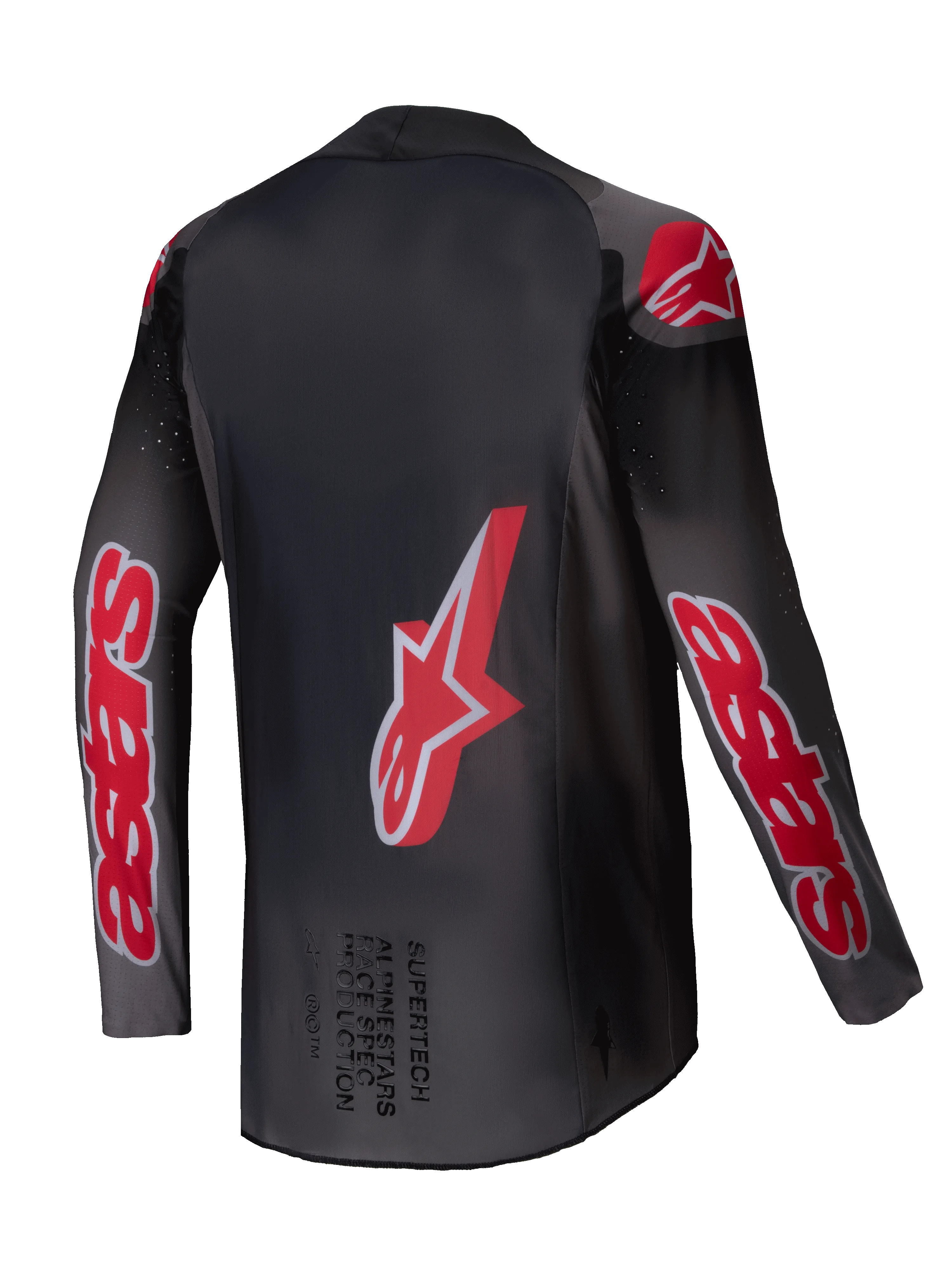 2025 Alpinestars SuperTech Lipan Jersey Smoke Bright Red