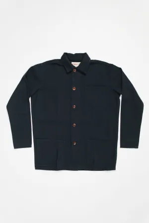 3001 Button Overshirt | Midnight Blue