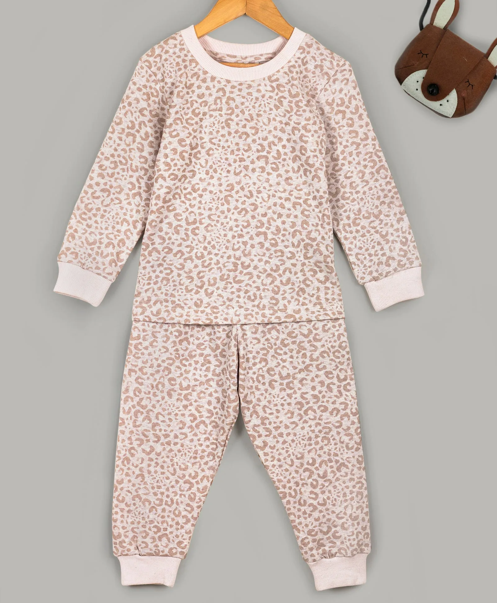 Animal print tracksuit