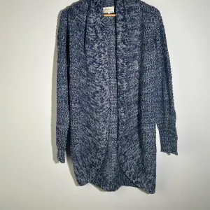 Bobbie Brooks Blue Chunky Knit Cardigan Sweater