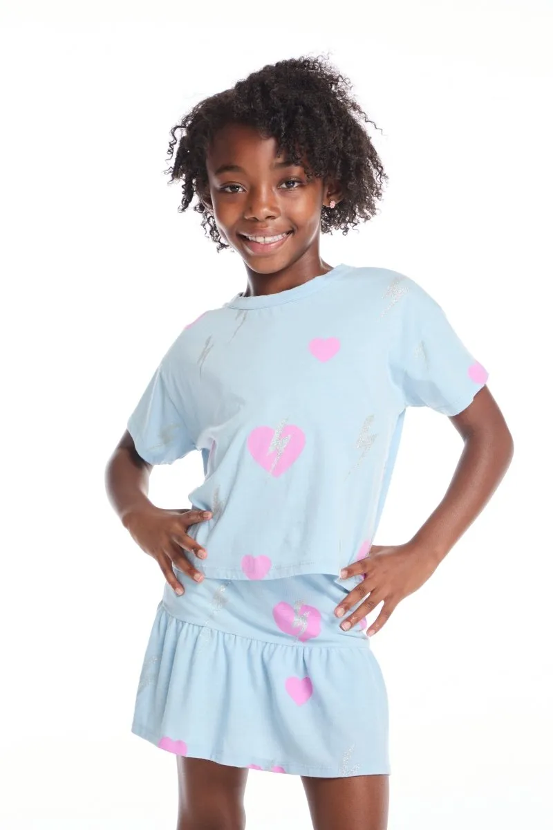 BOLT HEARTS SKORT (PREORDER)