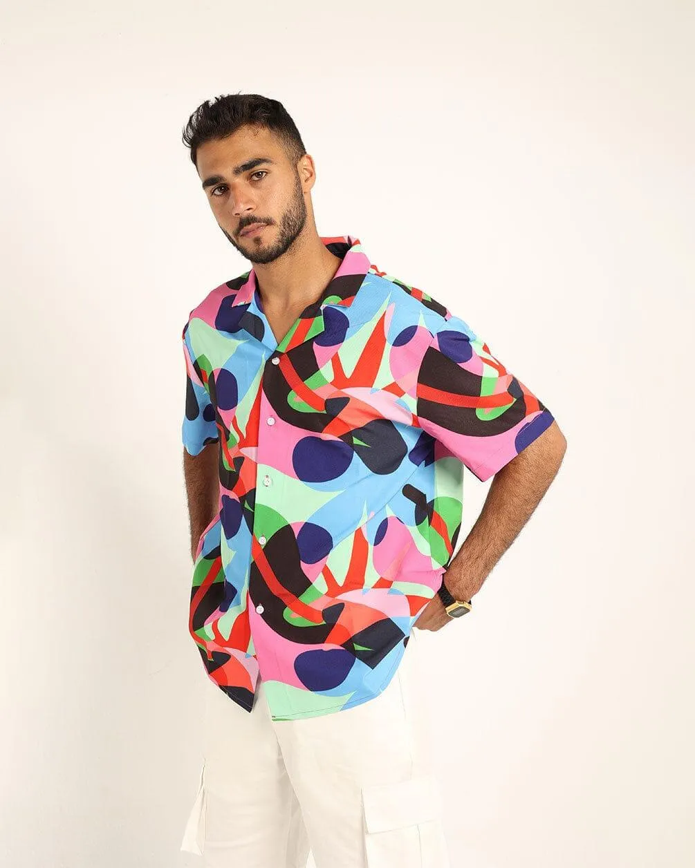 Chameleon Hawaiian Shirt