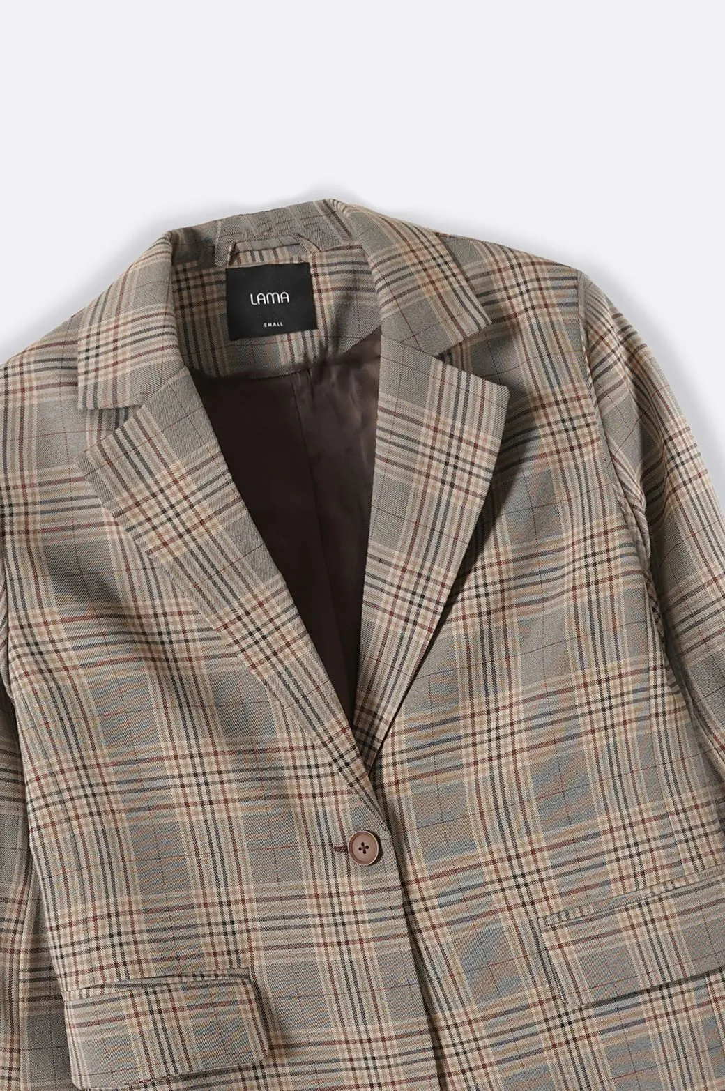 CHECKERED BLAZER