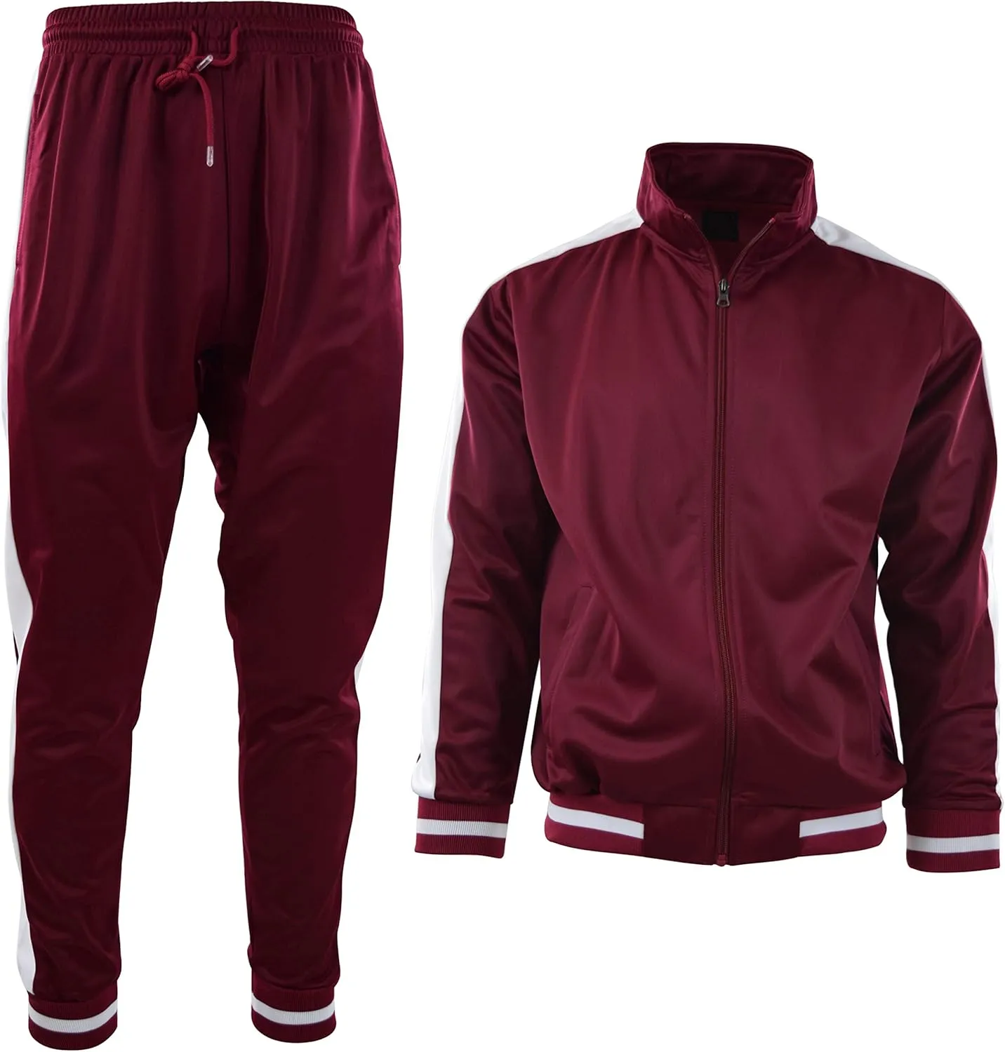 ChoiceApparel Mens Athletic 2 Piece Tracksuit Set