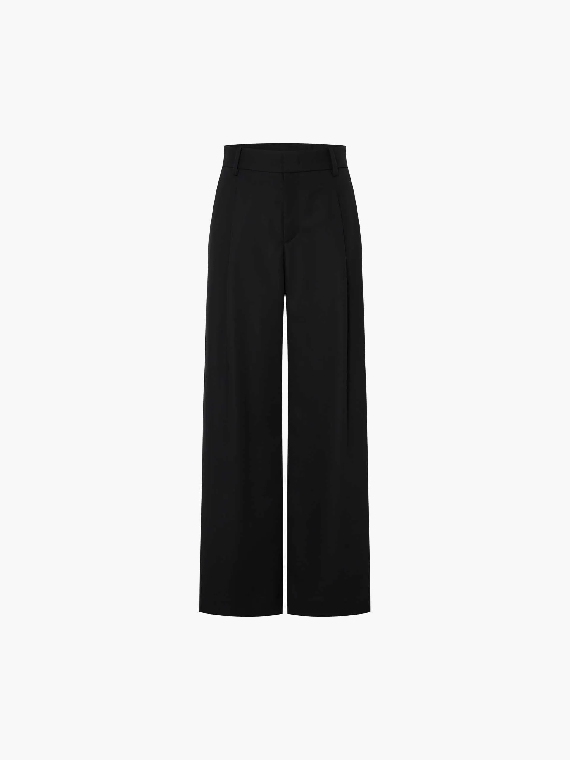 Cotton Straight Leg Pants