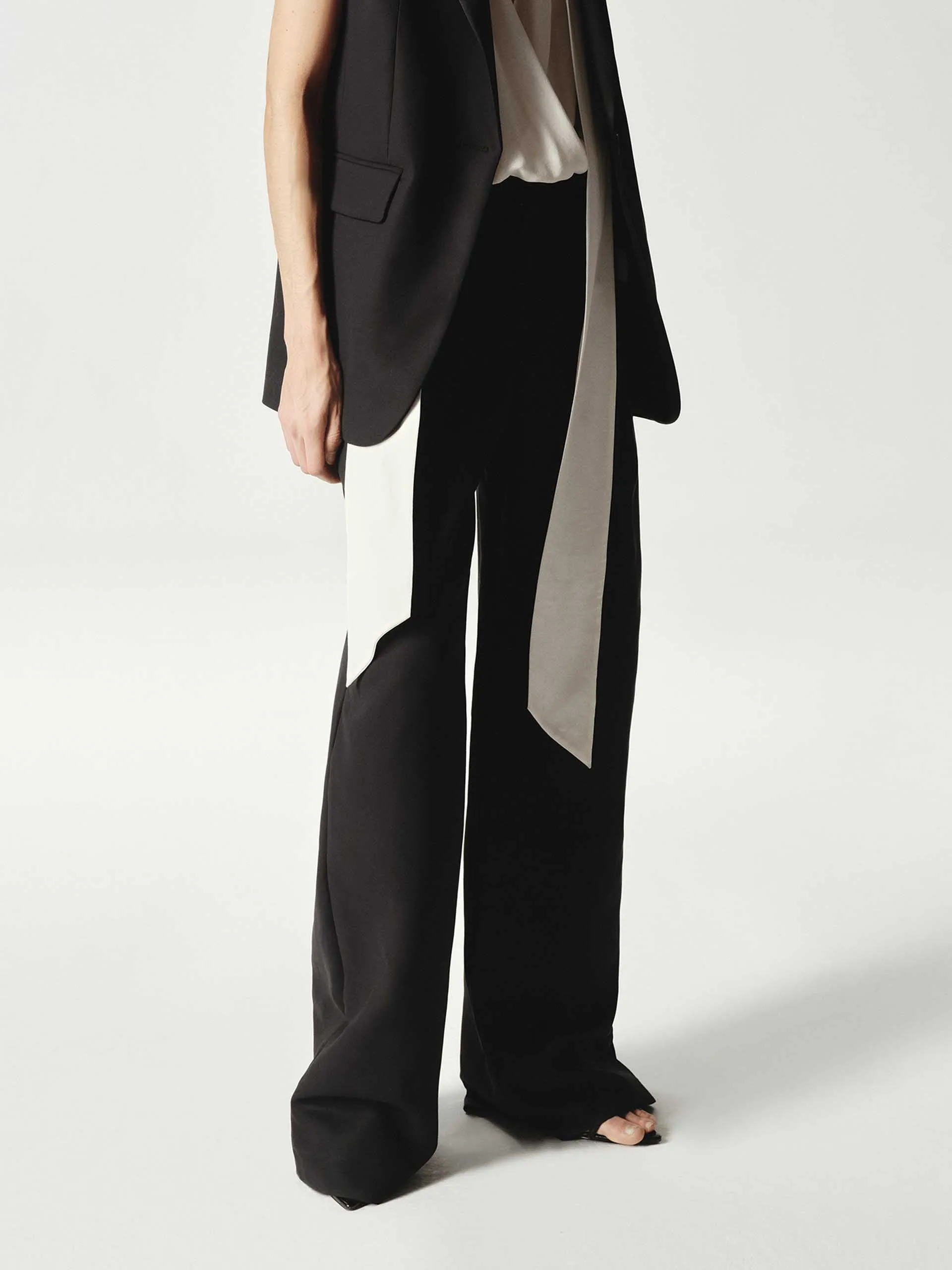 Cotton Straight Leg Pants
