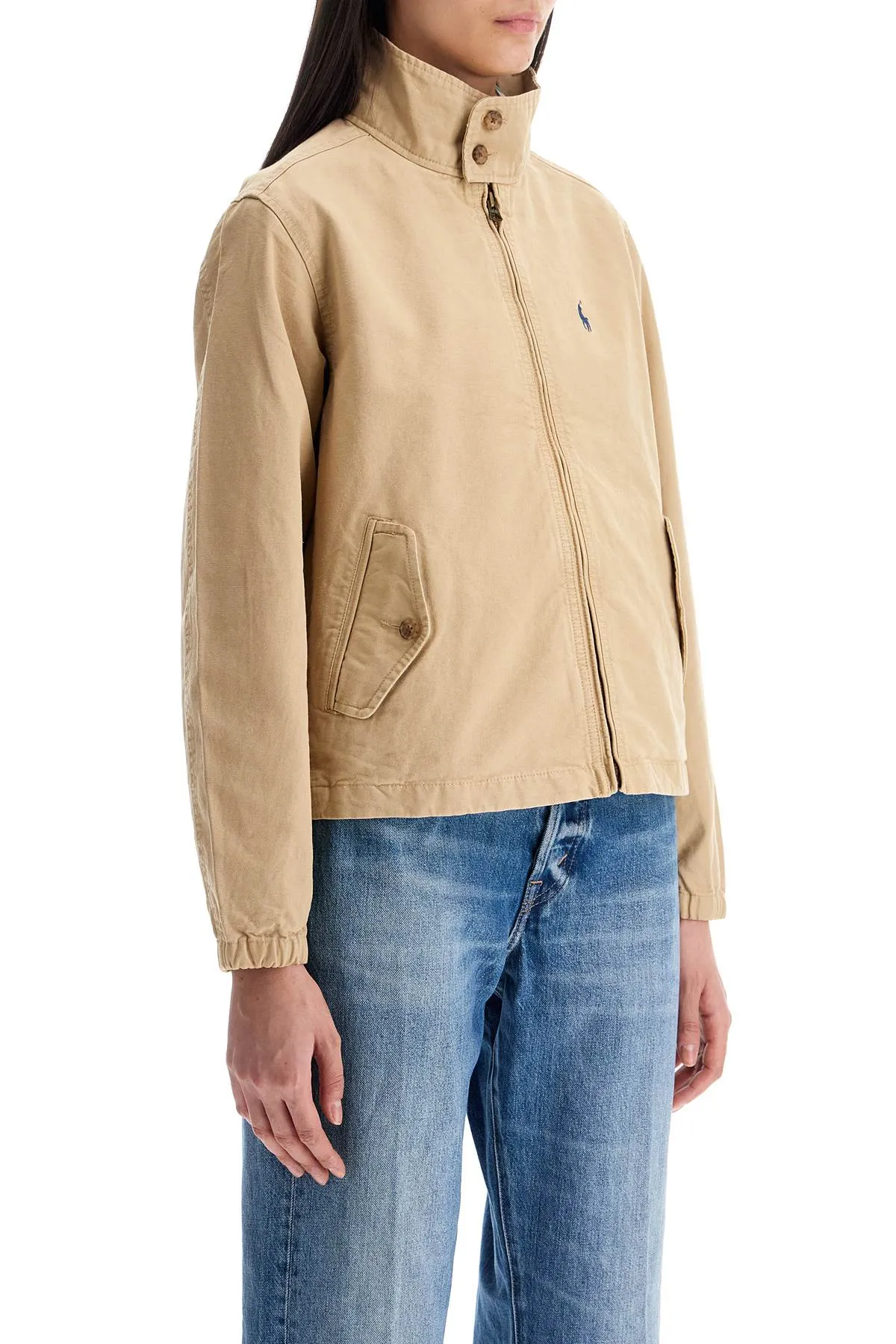 Cropped Vintage Cotton Jacket