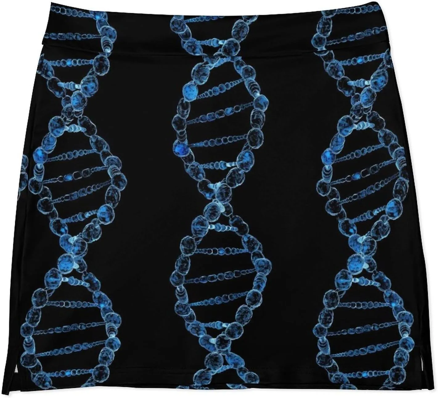 DNA Genetics Women's Skort Athletic Skirt Golf Skorts A-line Skirts with Built-in Shorts Pockets