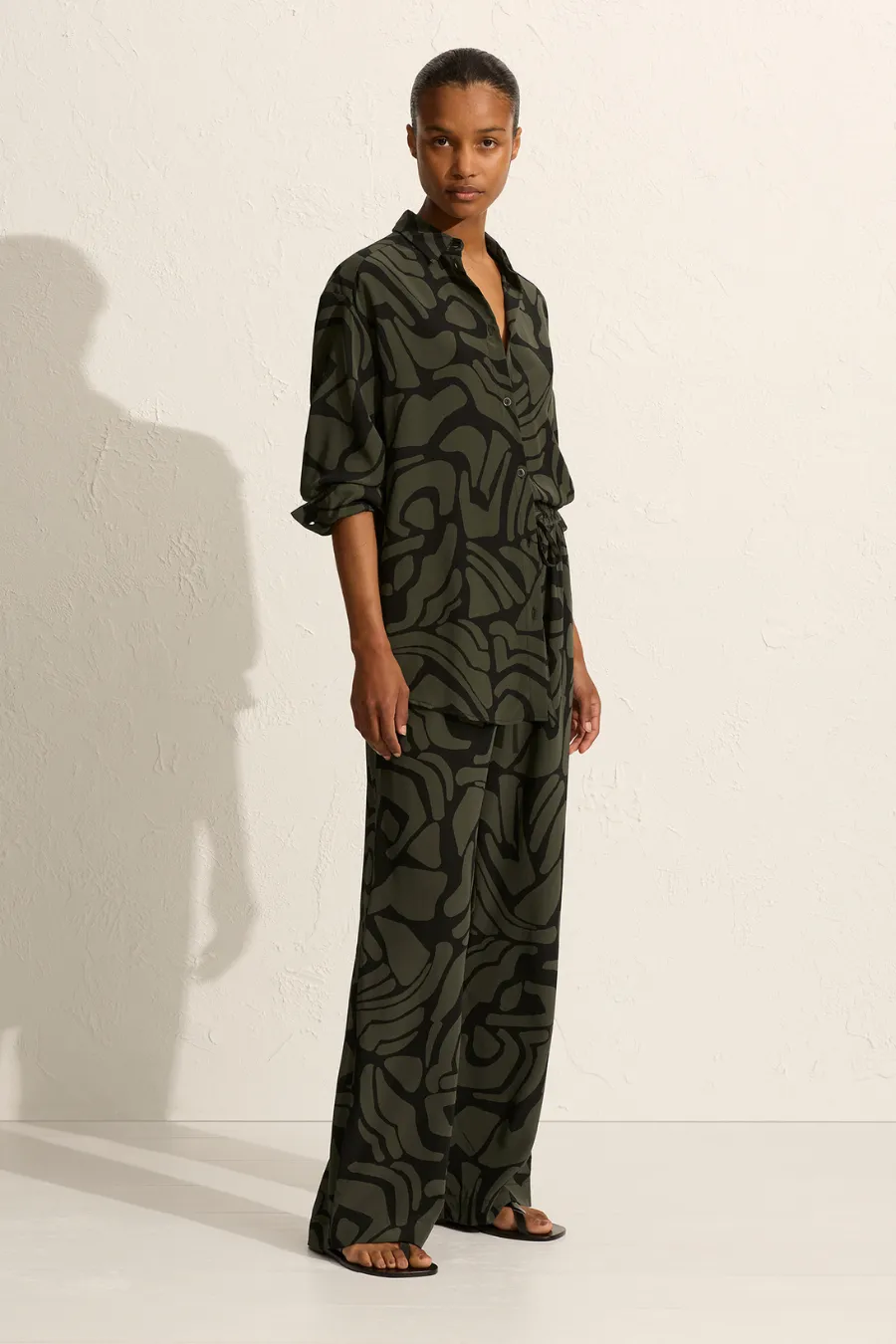 Drawstring Trouser Pebble