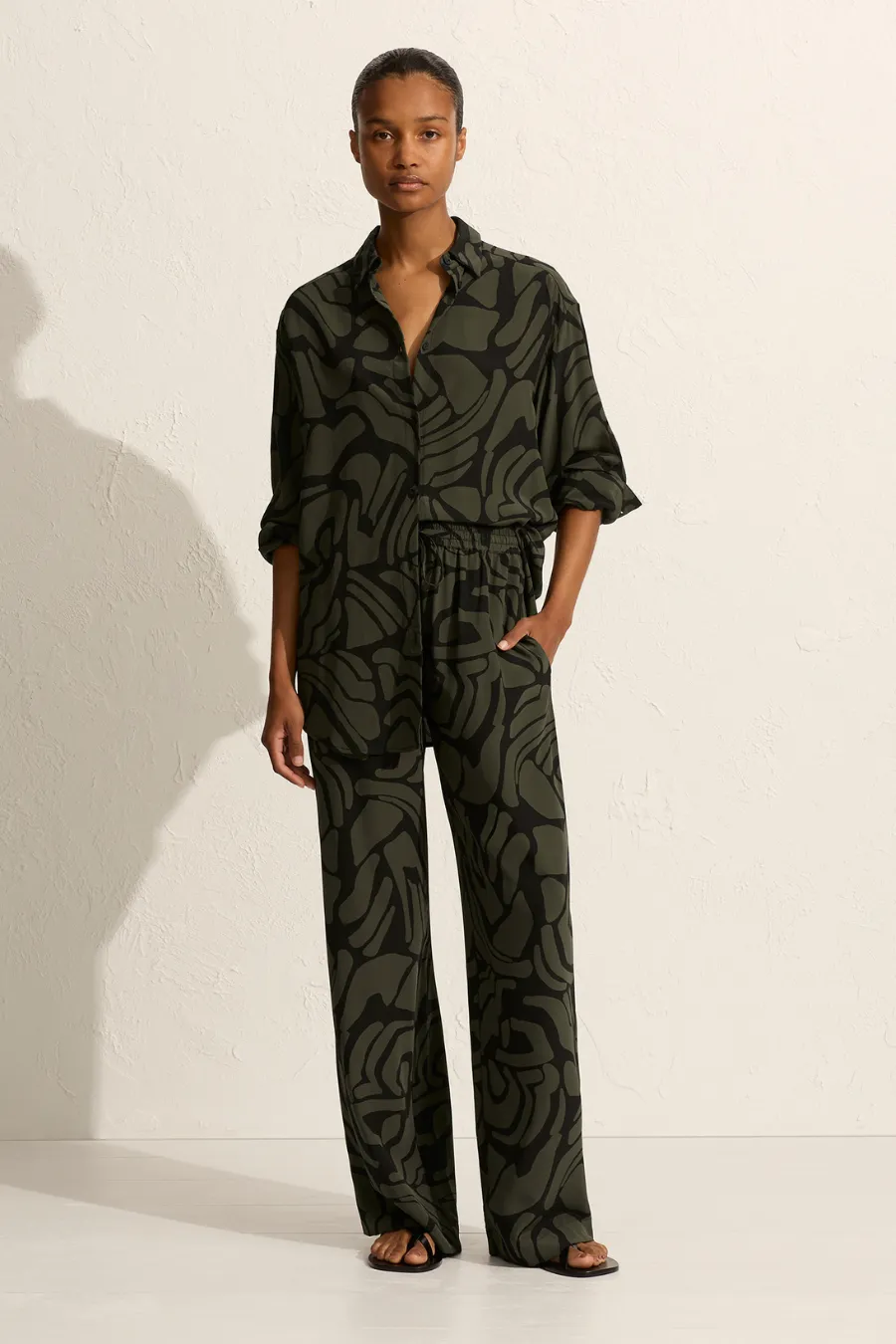 Drawstring Trouser Pebble