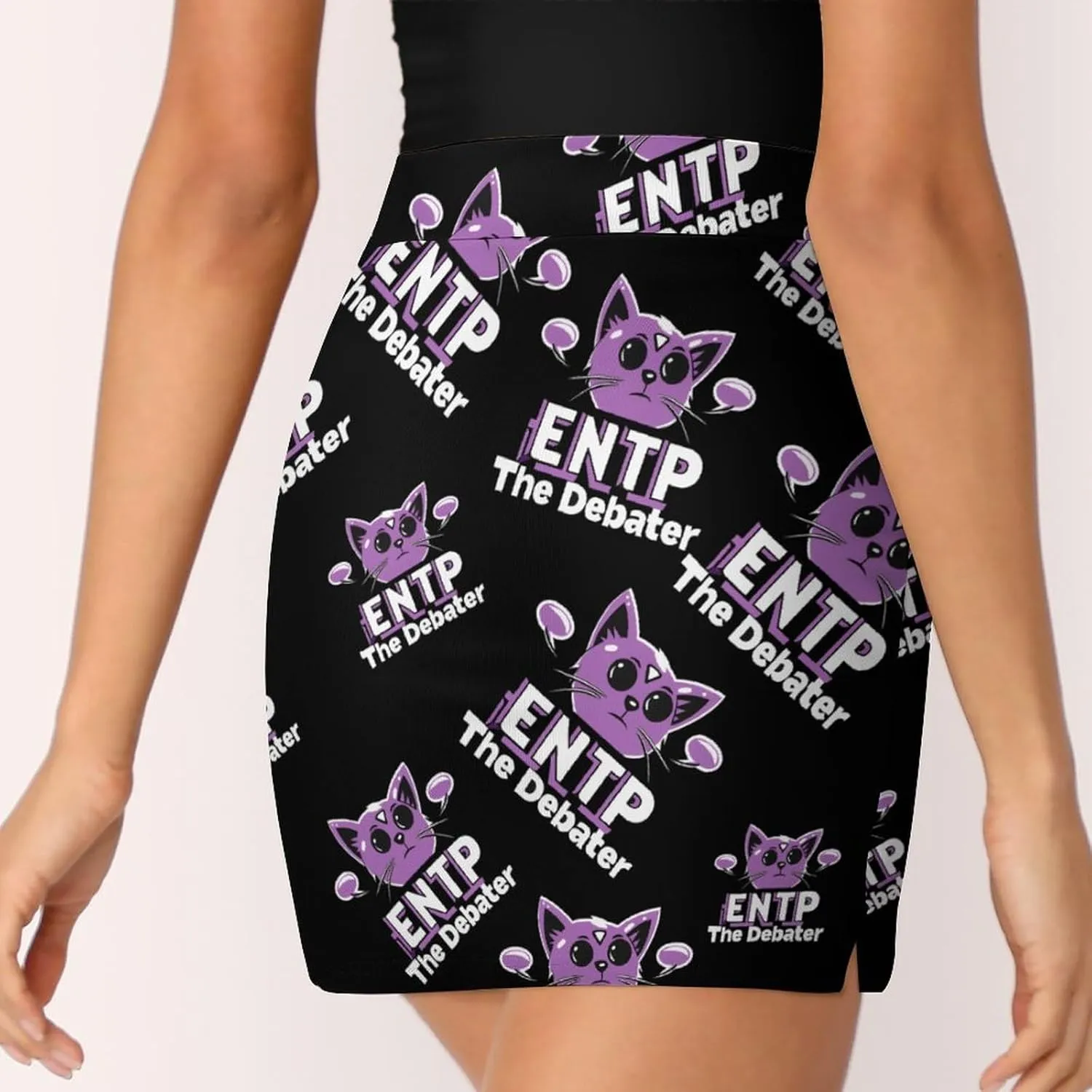 ENTP The Debater MBTI Women's Skort Athletic Skirt Golf Skorts A-line Skirts with Built-in Shorts Pockets