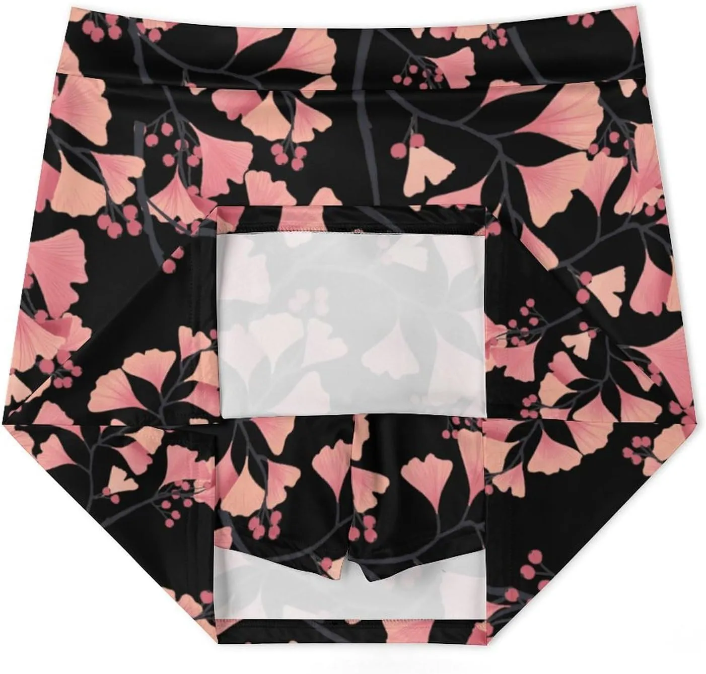Ginkgo Tree Women's Skort Athletic Skirt Golf Skorts A-line Skirts with Built-in Shorts Pockets
