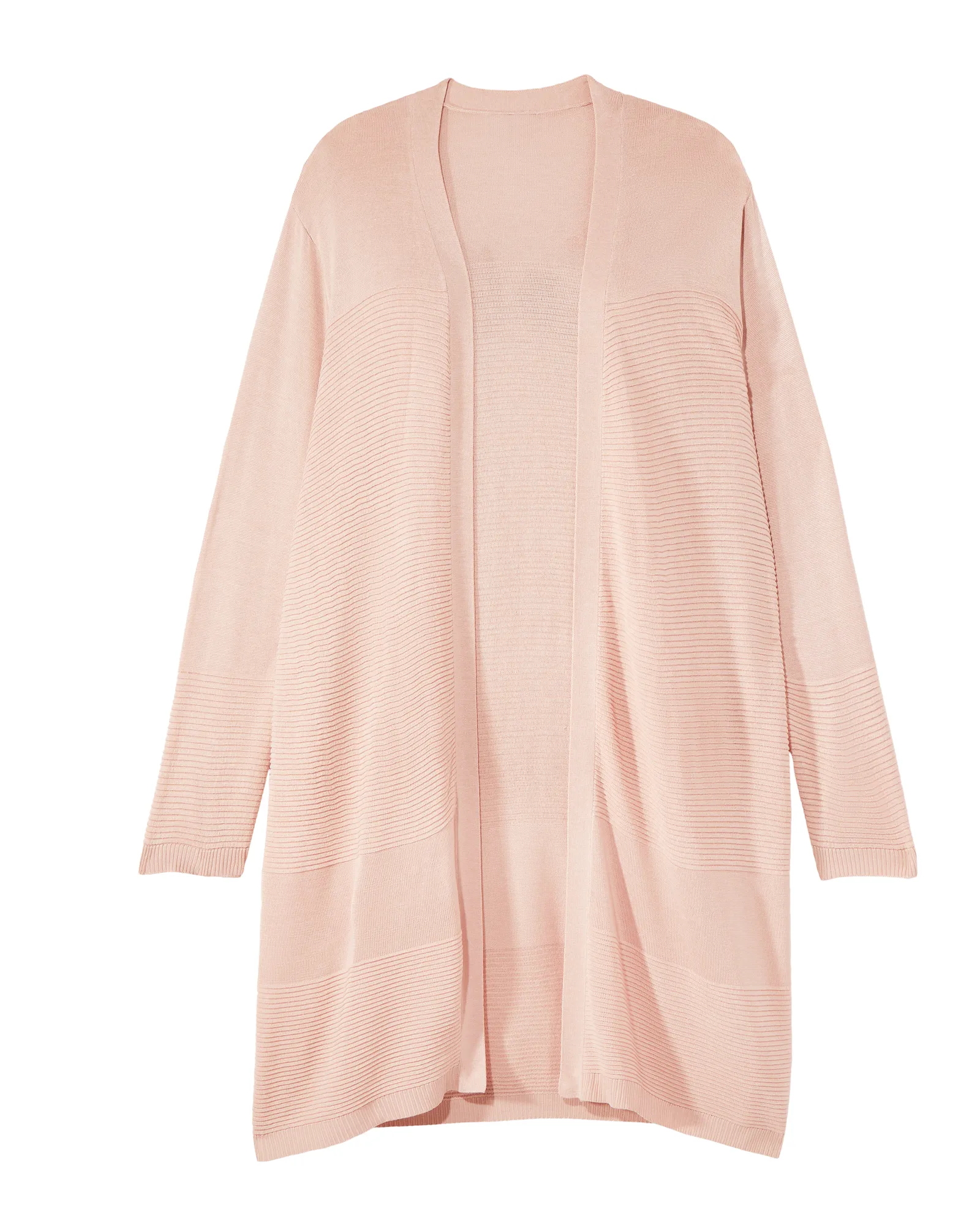 Gloria Ribbed Cardigan | Pink