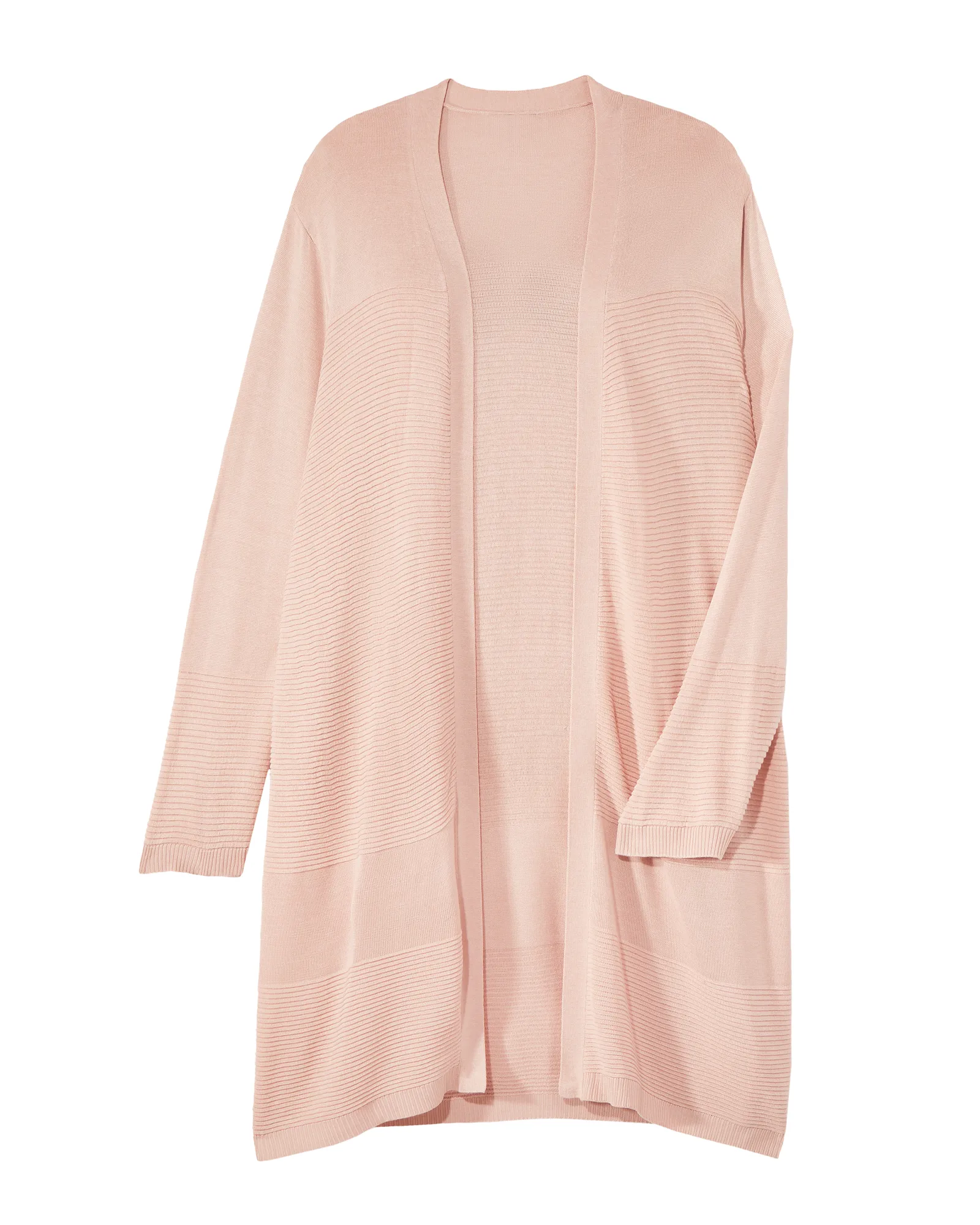 Gloria Ribbed Cardigan | Pink
