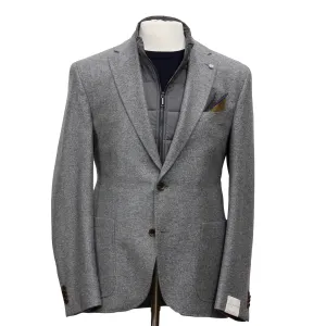 Grey Hybrid Sport Jacket Brice Contemporary Fit - Jack Victor