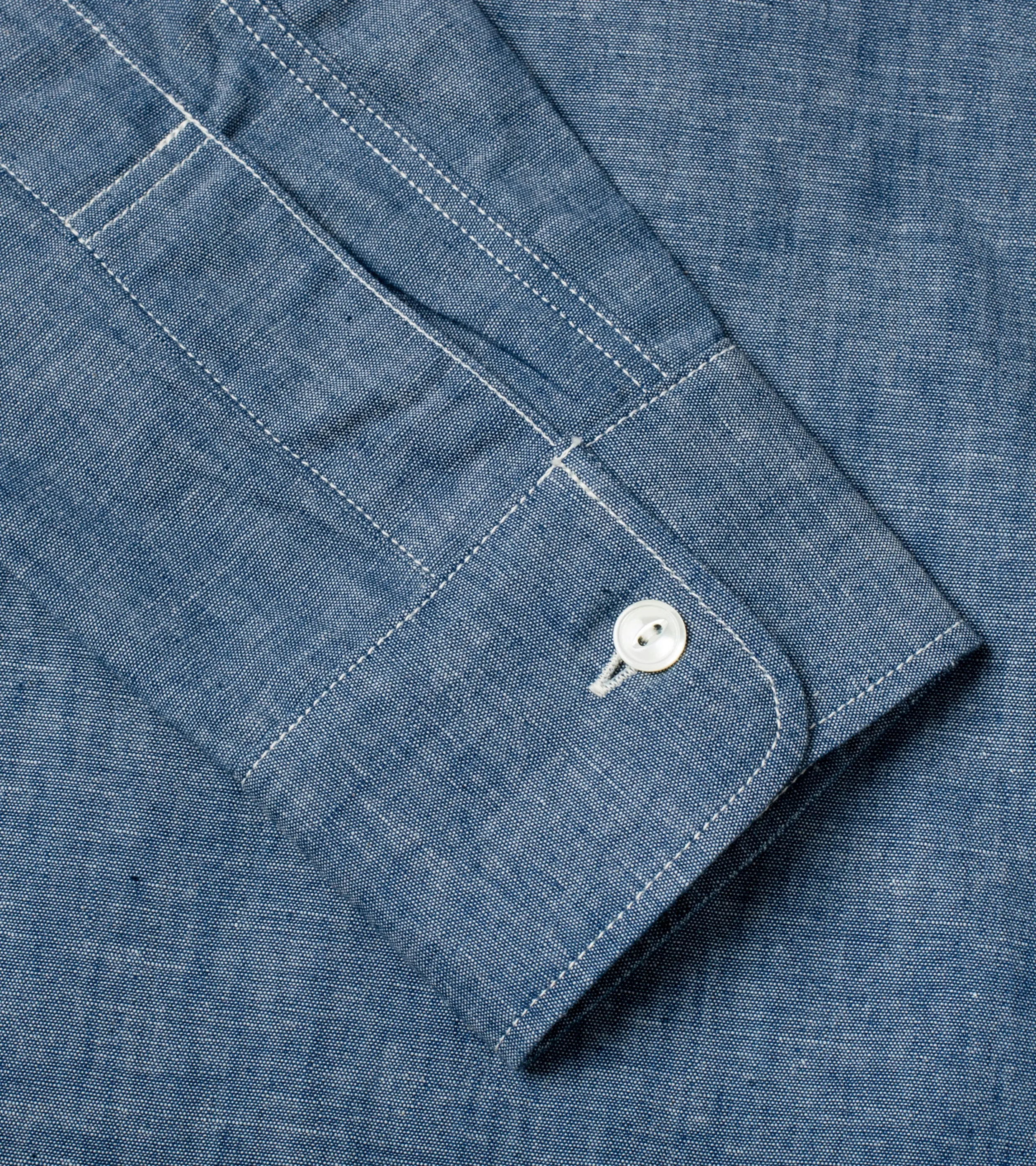 Half-zip Shirt Chambray