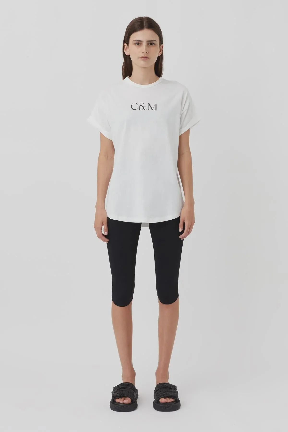 Huntington C&M Tee Soft White