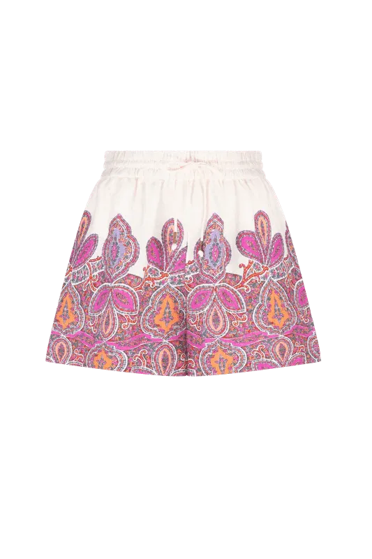 Juliette Gilli Shorts - Boysenberry Floral