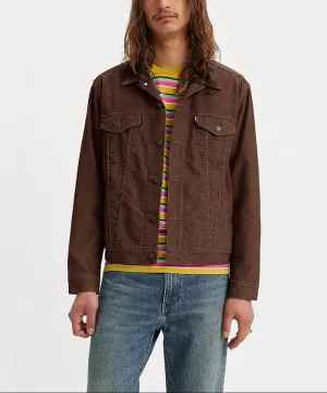Levi's Men's Trucker Jacket - Brown Corduroy