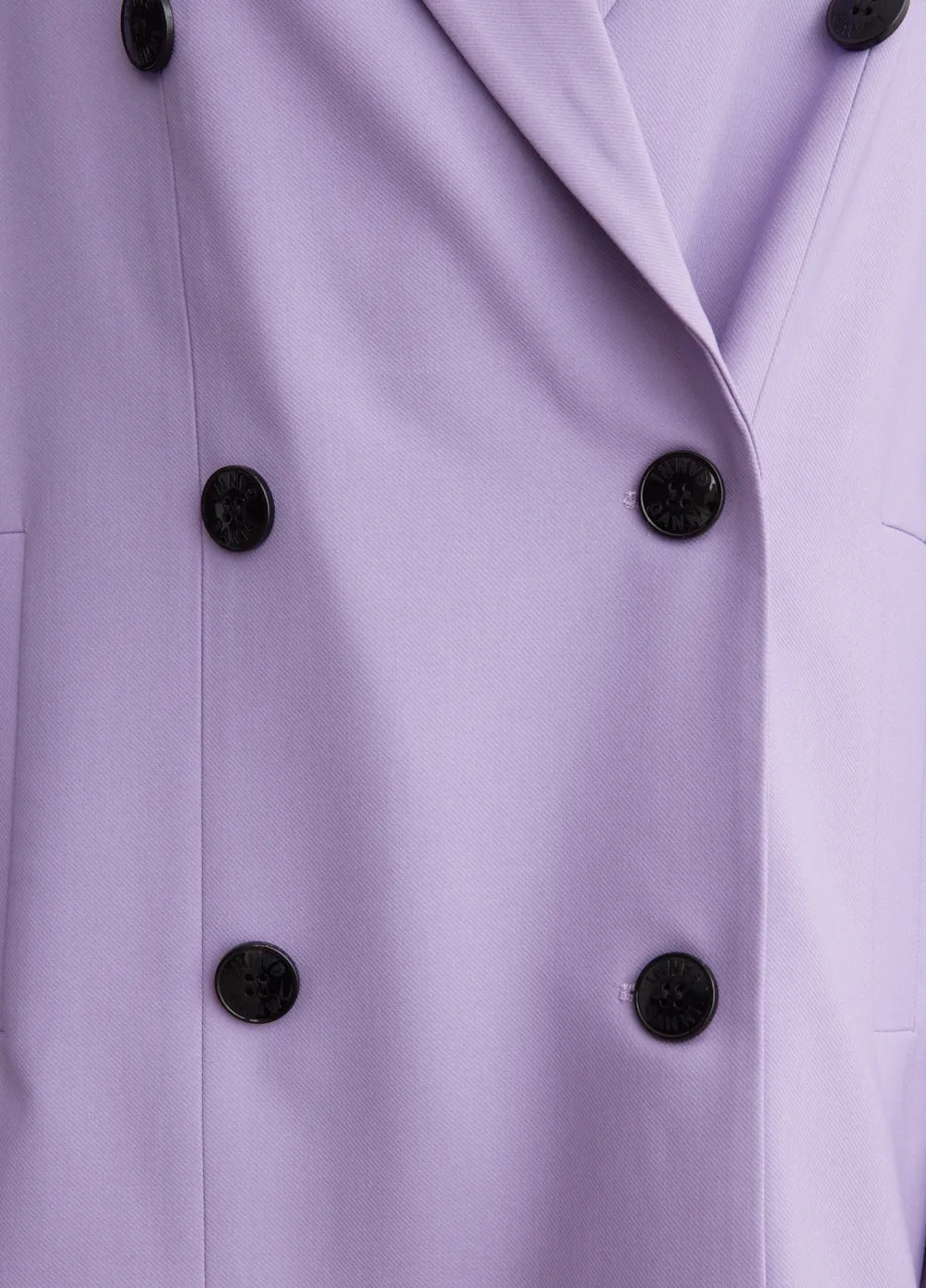 Light Solid Oversized Blazer