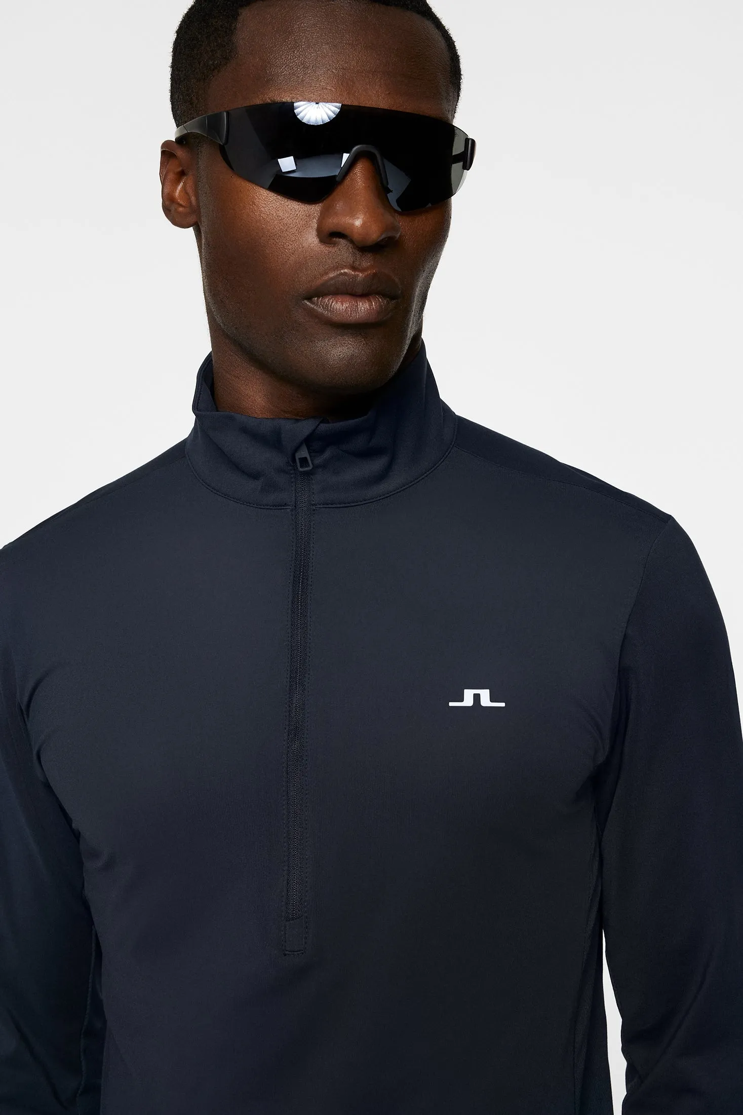 Luke Half Zip Mid Layer / JL Navy