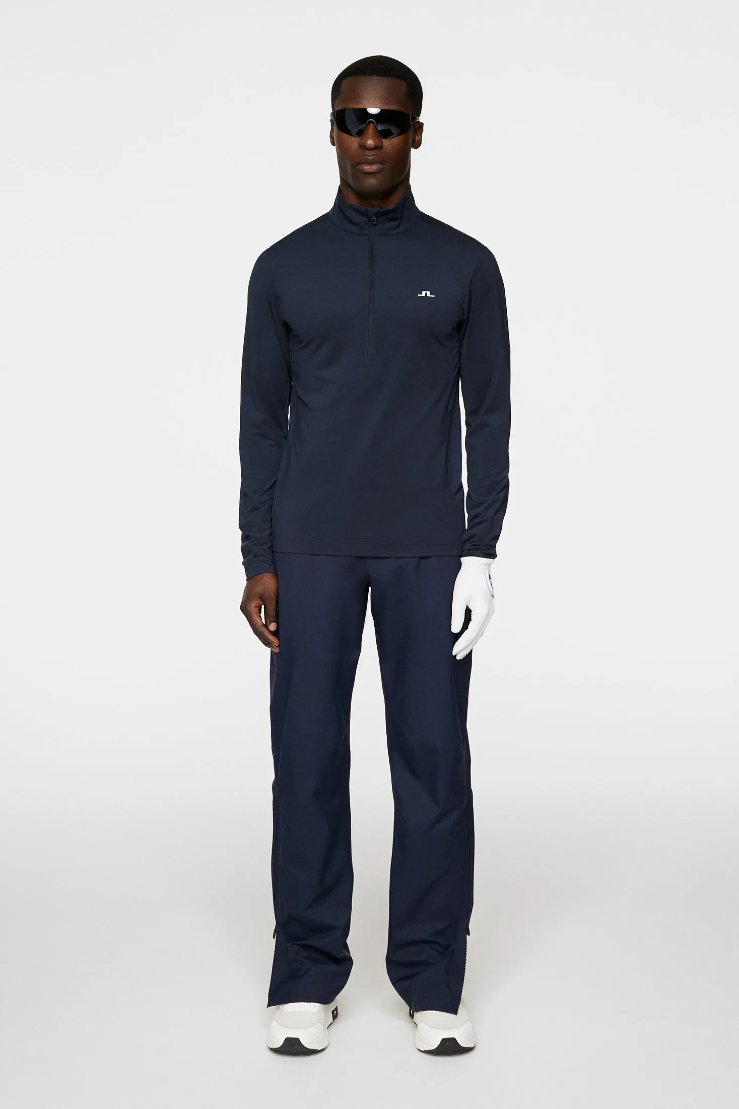 Luke Half Zip Mid Layer / JL Navy