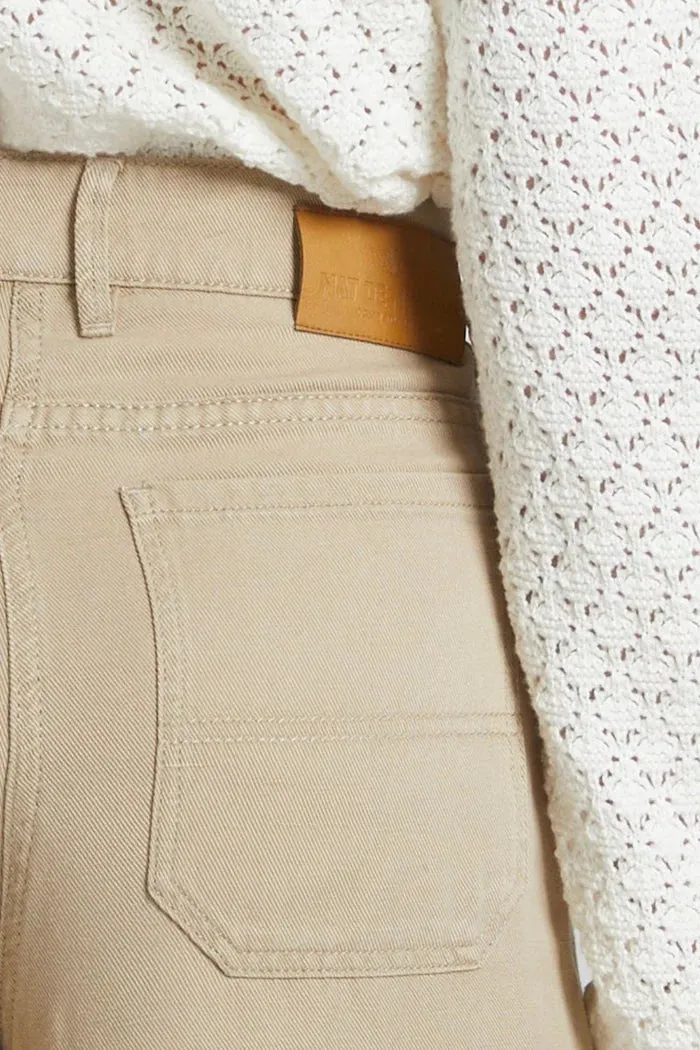 Mat de Misaine Straight Leg Trousers in Dune