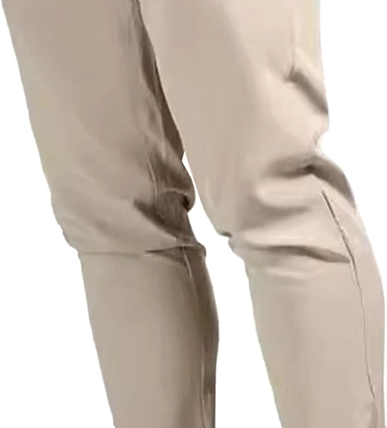 Men's Casual Slim Fit Outdoor Joggers Pants Lightweight Solid Workout Trousers Stretch Comfort Skinny Pants