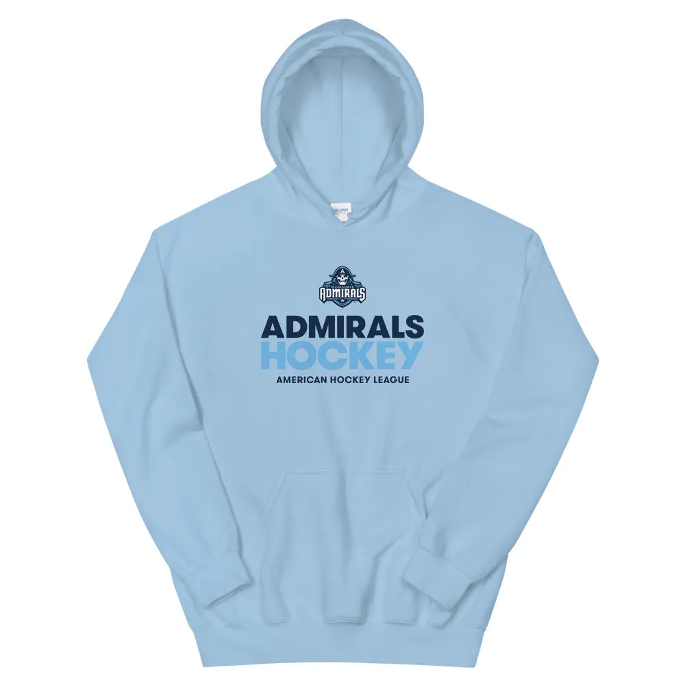 Milwaukee Admirals Hockey Adult Pullover Hoodie