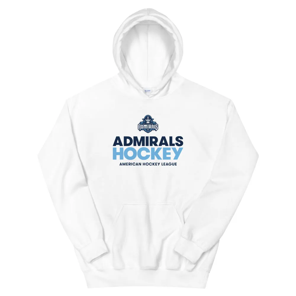 Milwaukee Admirals Hockey Adult Pullover Hoodie