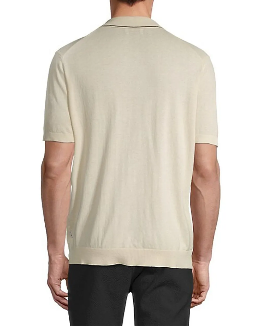 Nolan Ecru Polo Shirt