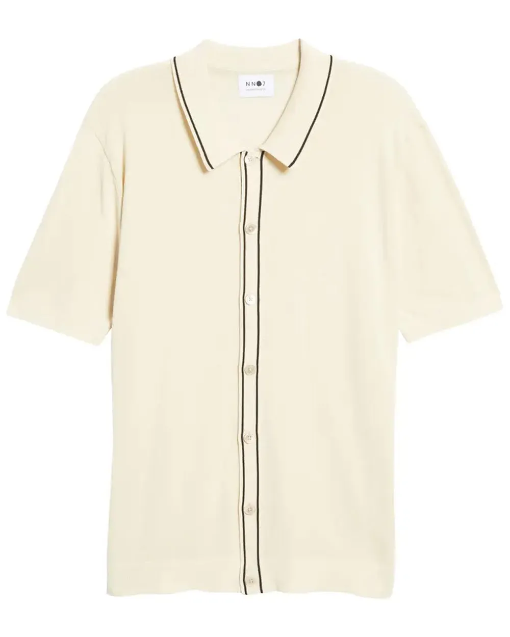 Nolan Ecru Polo Shirt