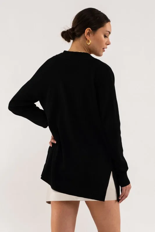 Open Front Cardigan