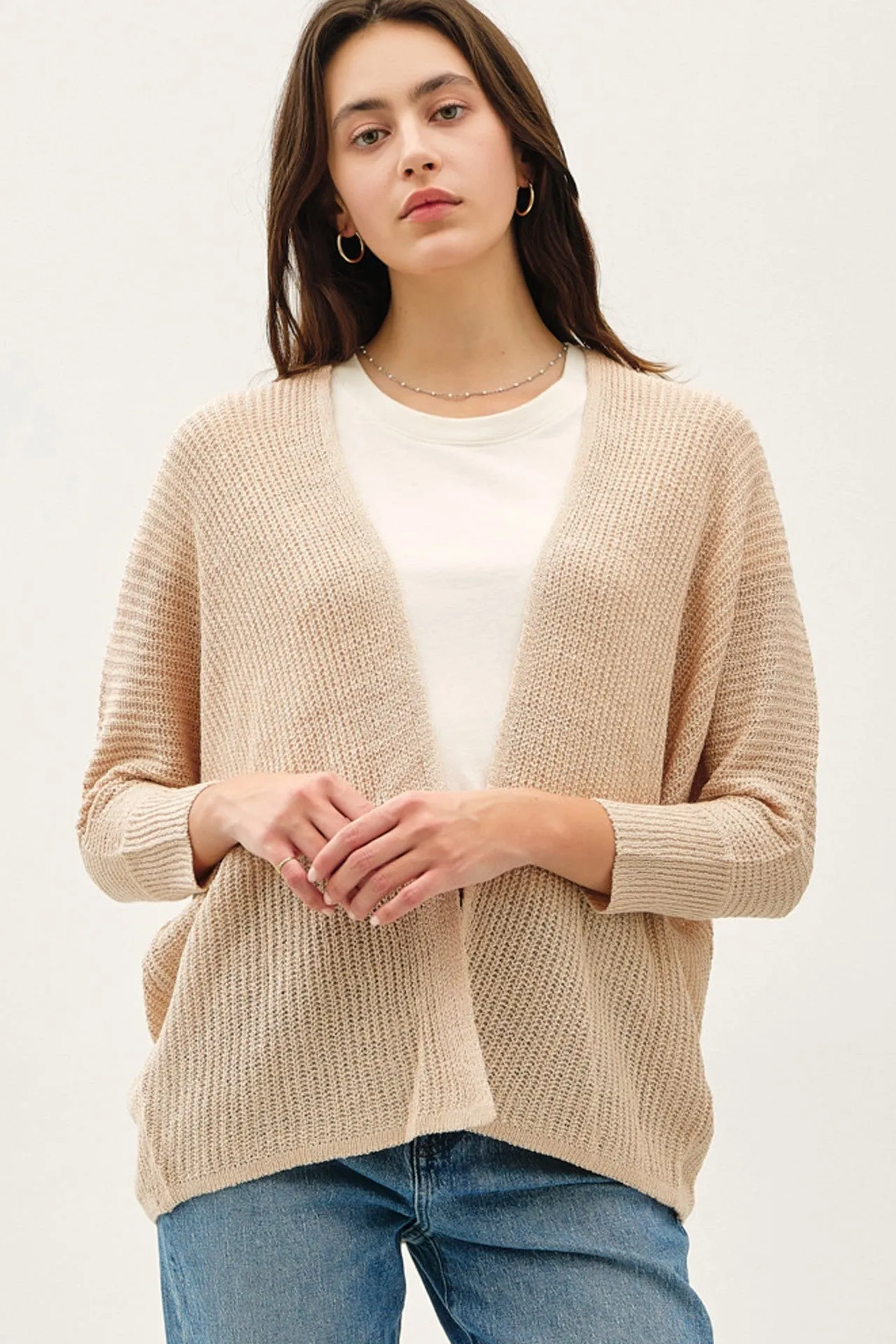 Open Front Cardigan