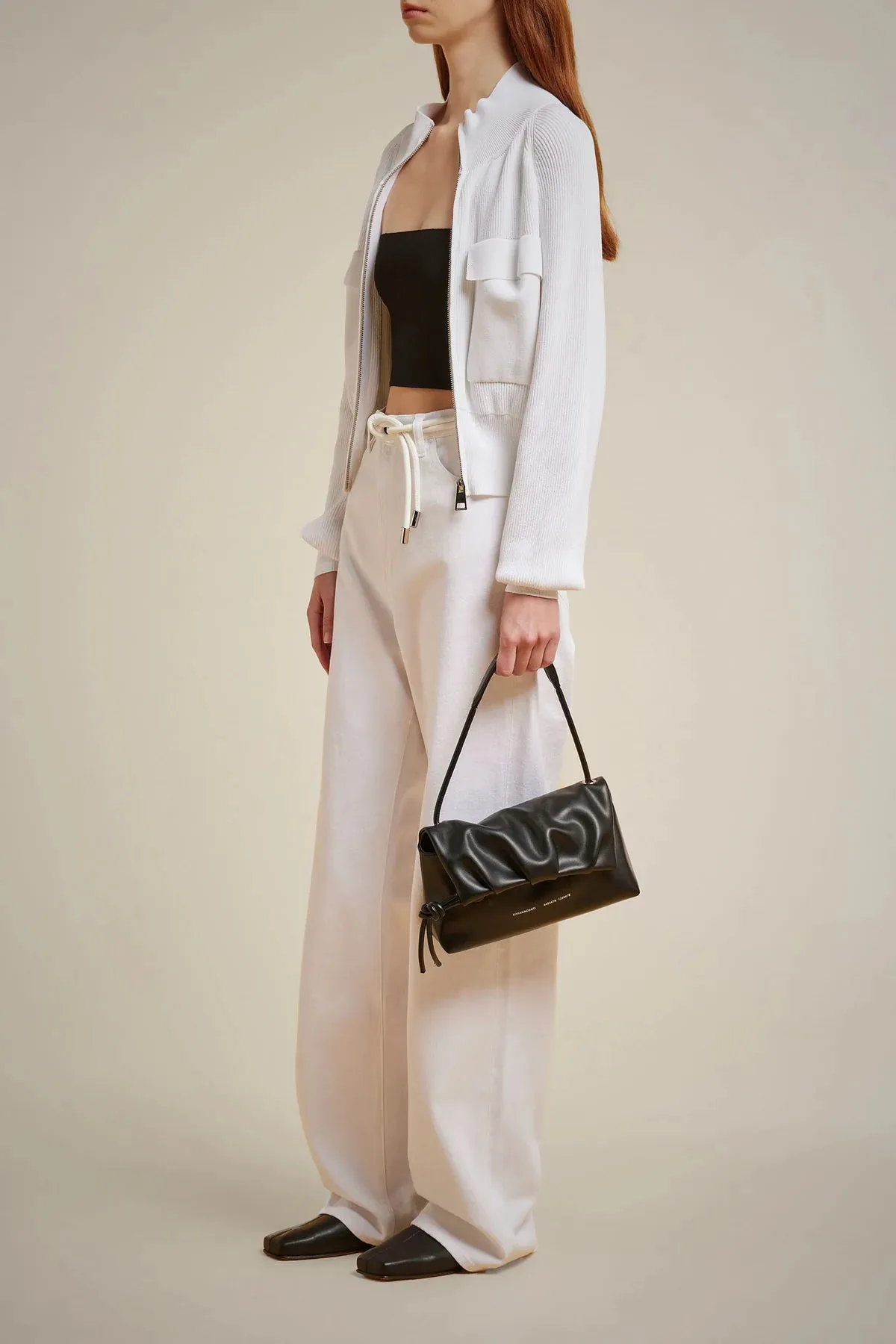 Pocket Cardigan - Bianco