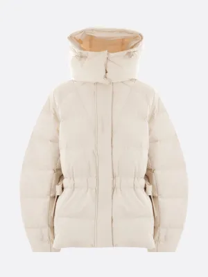 Seersucker Down Jacket
