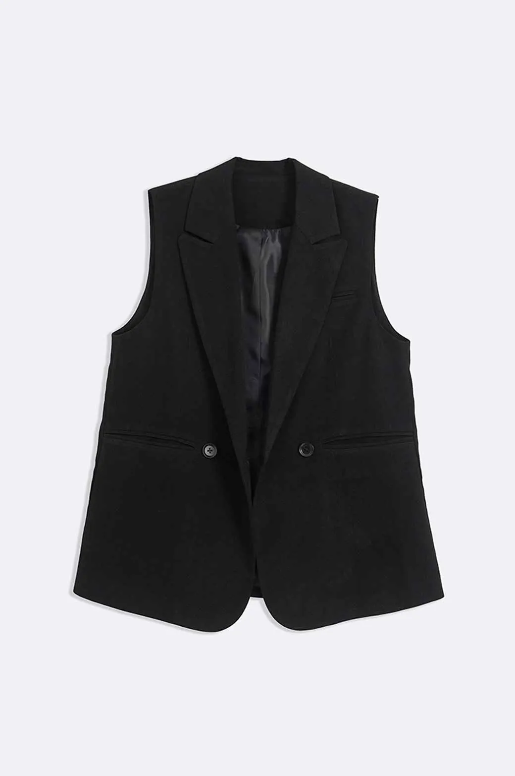 SLEEVELESS BLAZER