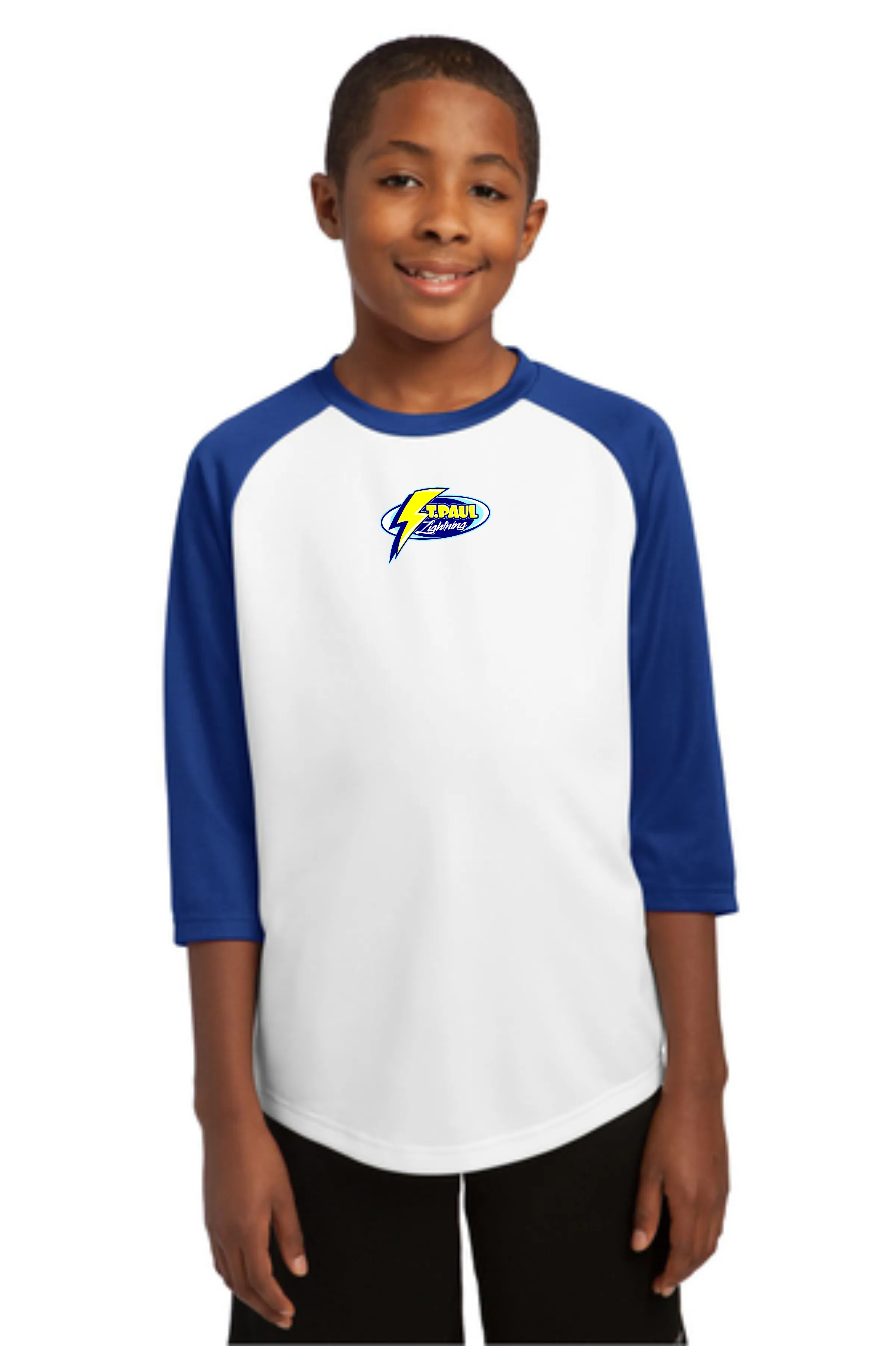 St. Paul Youth 3/4 Sleeve Baseball T-Shirt