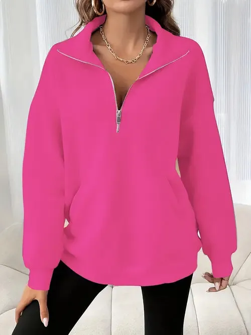 Susan  Half-Zip Pullover