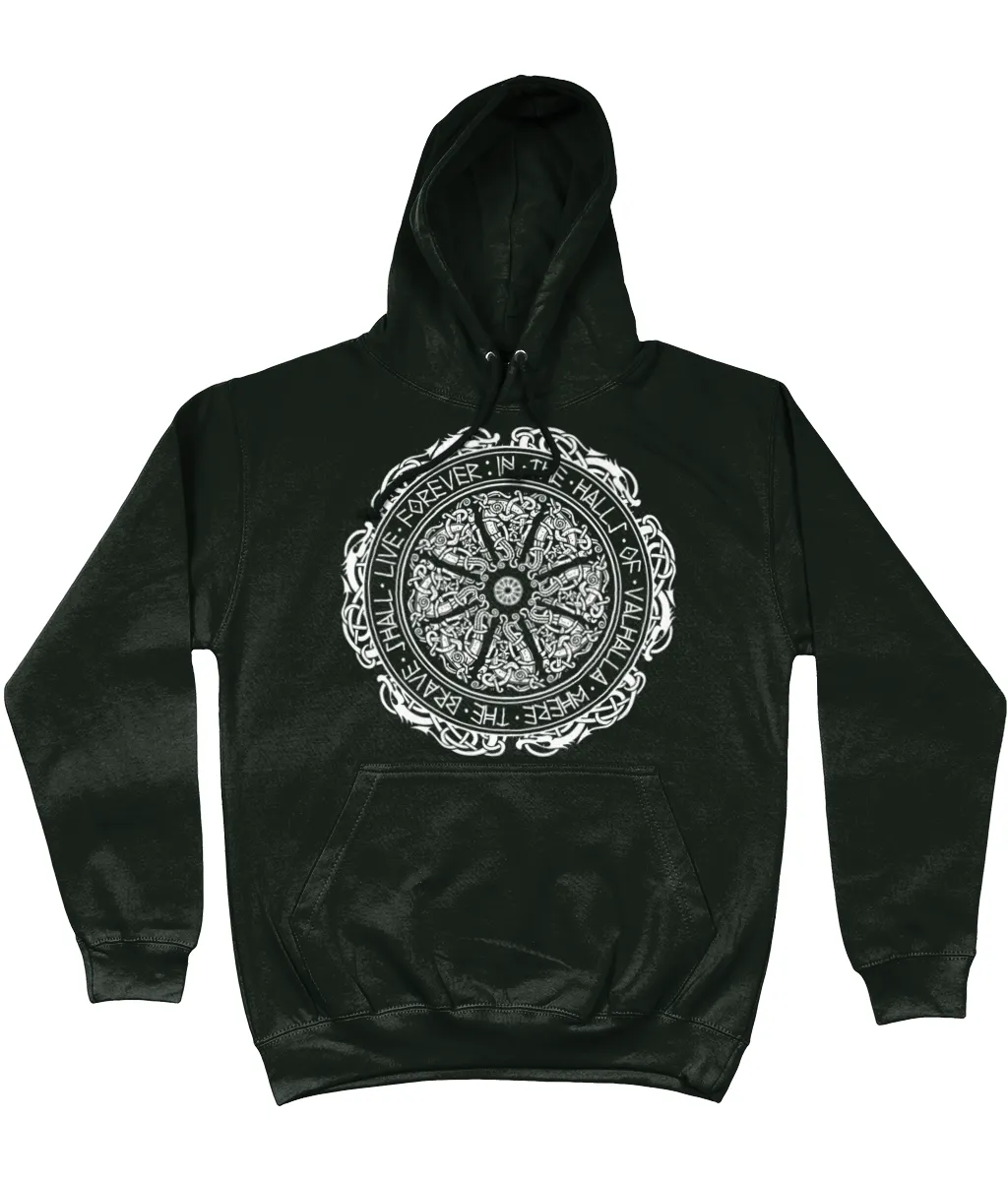 The Brave Shall Live Forever College Hoodie