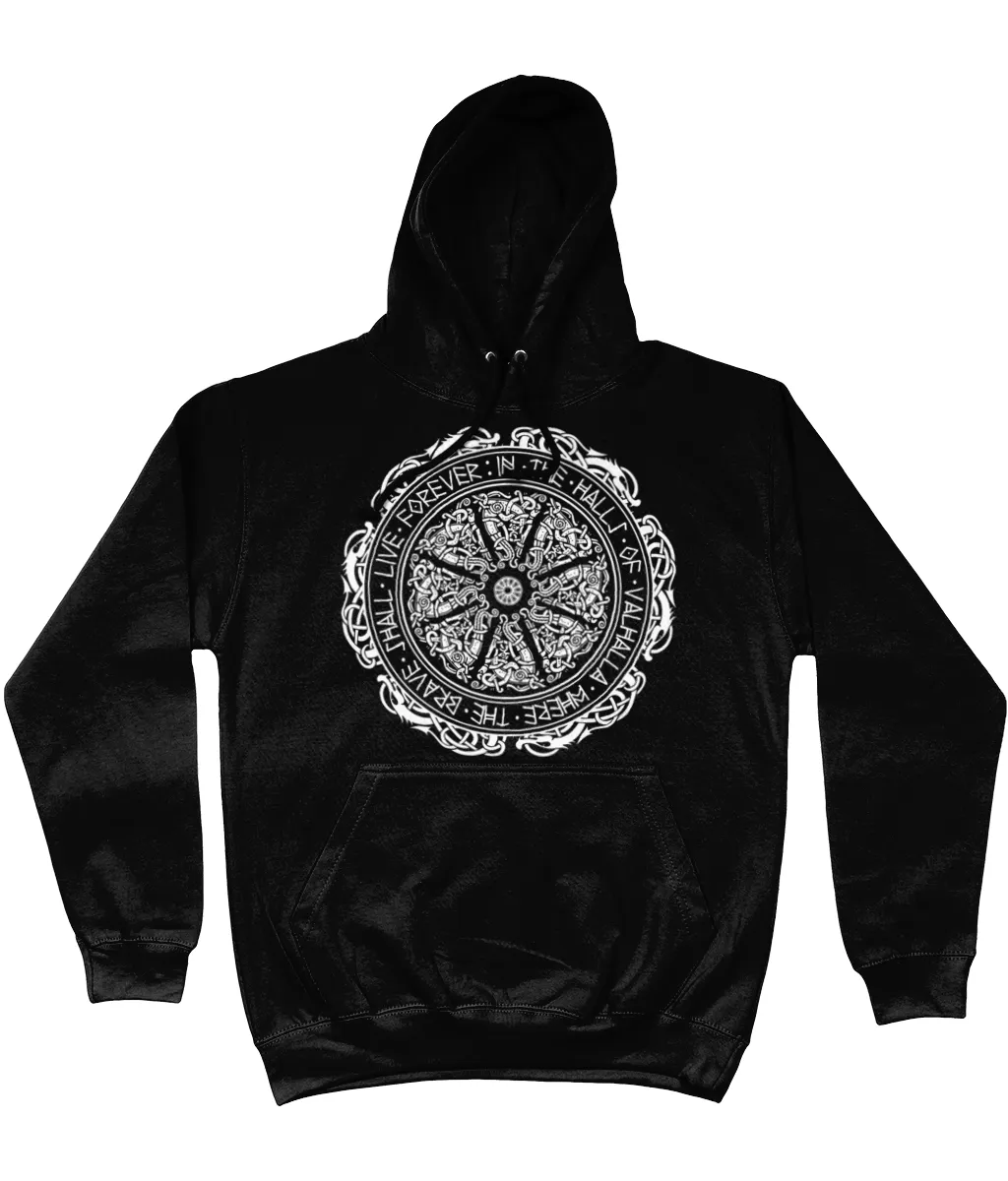 The Brave Shall Live Forever College Hoodie