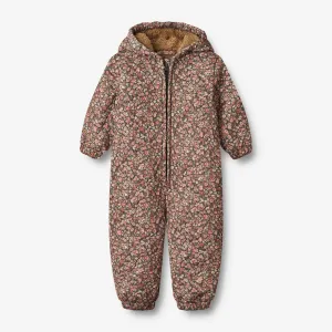 Thermosuit Hayden - raven wild flowers
