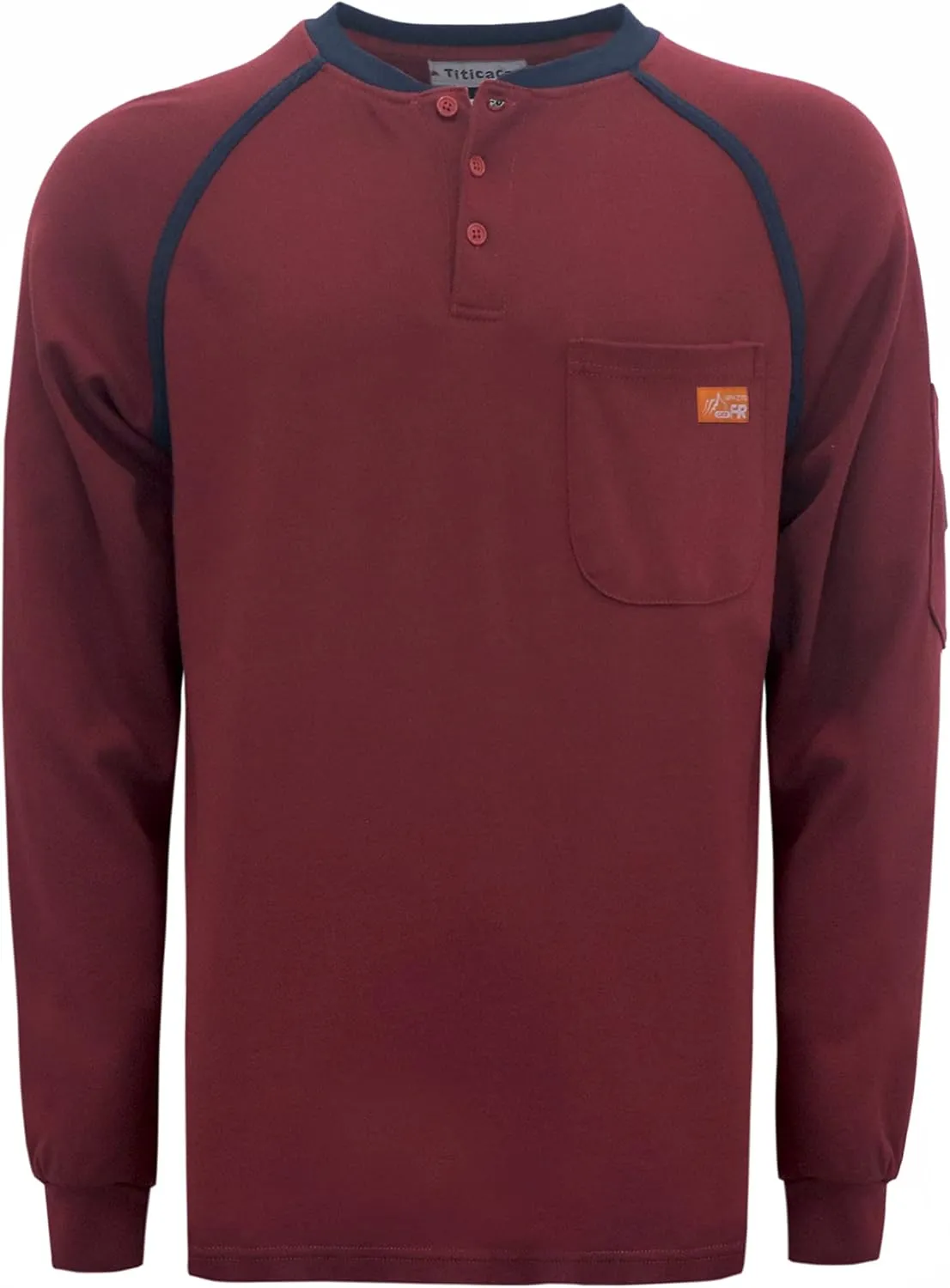 Titicaca FR Shirts 7oz Flame Resistant Shirt Men's Fire Retardant Henley Shirt