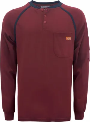 Titicaca FR Shirts 7oz Flame Resistant Shirt Men's Fire Retardant Henley Shirt