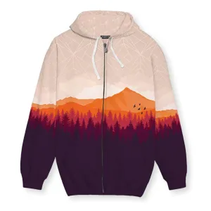Unfinished Game Men's Zip-Up Hoodie