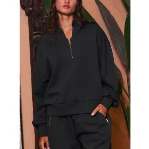 WOMEN'S HALF-ZIP SCUBA PULLOVER