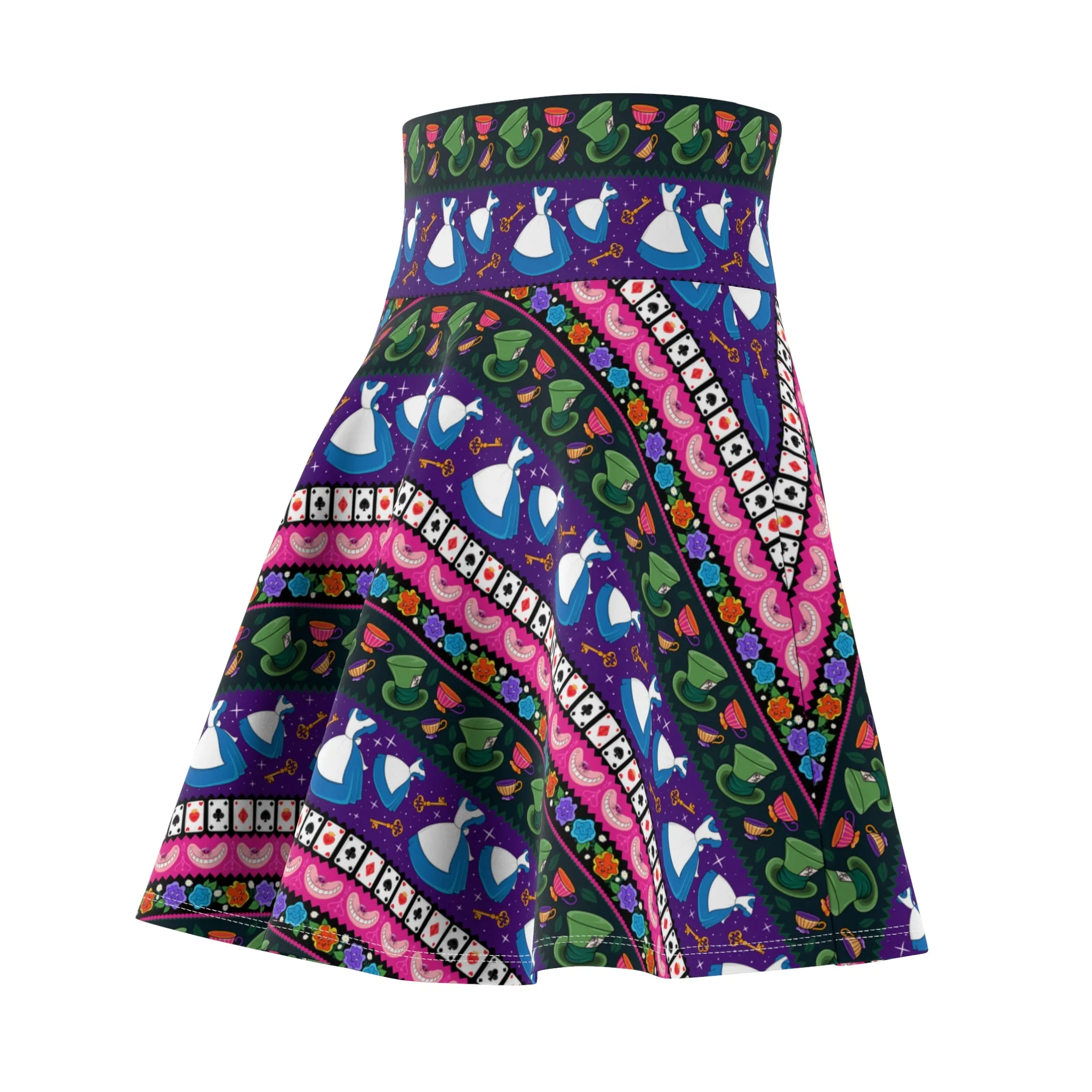 Wonderland Line Women's Skater Skirt